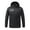 Black, variant on Meichang Heated Jackets Men and Women Waterproof Outdoor Hiking Outerwear Rechargeable with USB Port Heated Jacket Hunting Body Warmer Hooded Heated Coat