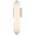thumbnail image 4 of Beaumont Lane 17" LED Opal Glass Bath Bar Light in Pewter, 4 of 6