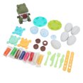 thumbnail image 1 of Kids Noodle Party Playset DIY Multi Color Dinosaur Shape Noodle Machine Dough Kit for Kids, 1 of 6