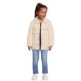 thumbnail image 5 of Wonder Nation Toddler Faux Sherpa Shacket, Sizes 12M-5T, 5 of 6