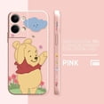 thumbnail image 3 of Case For OPPO RENO 8 7 9 6 7SE 5 4 4SE 4 3 4G 5G PRO PLUS Colour Simple Liquid Silicone Case Piglet Winnie the Pooh Bear, 3 of 5