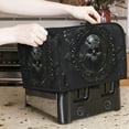 thumbnail image 6 of Rateoe Ornate Dark Skull Book Pattern Toaster Covers 4 Slice Wide Slot,Bread Machine Cover,Bread Dust Cover & Fingerprint Protection,Appliance Covers, 6 of 6