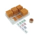 thumbnail image 3 of Juego De Banco De Matemáticas Montessori Con Cuentas Doradas Para Niños En Edad Preescolar, 3 of 9