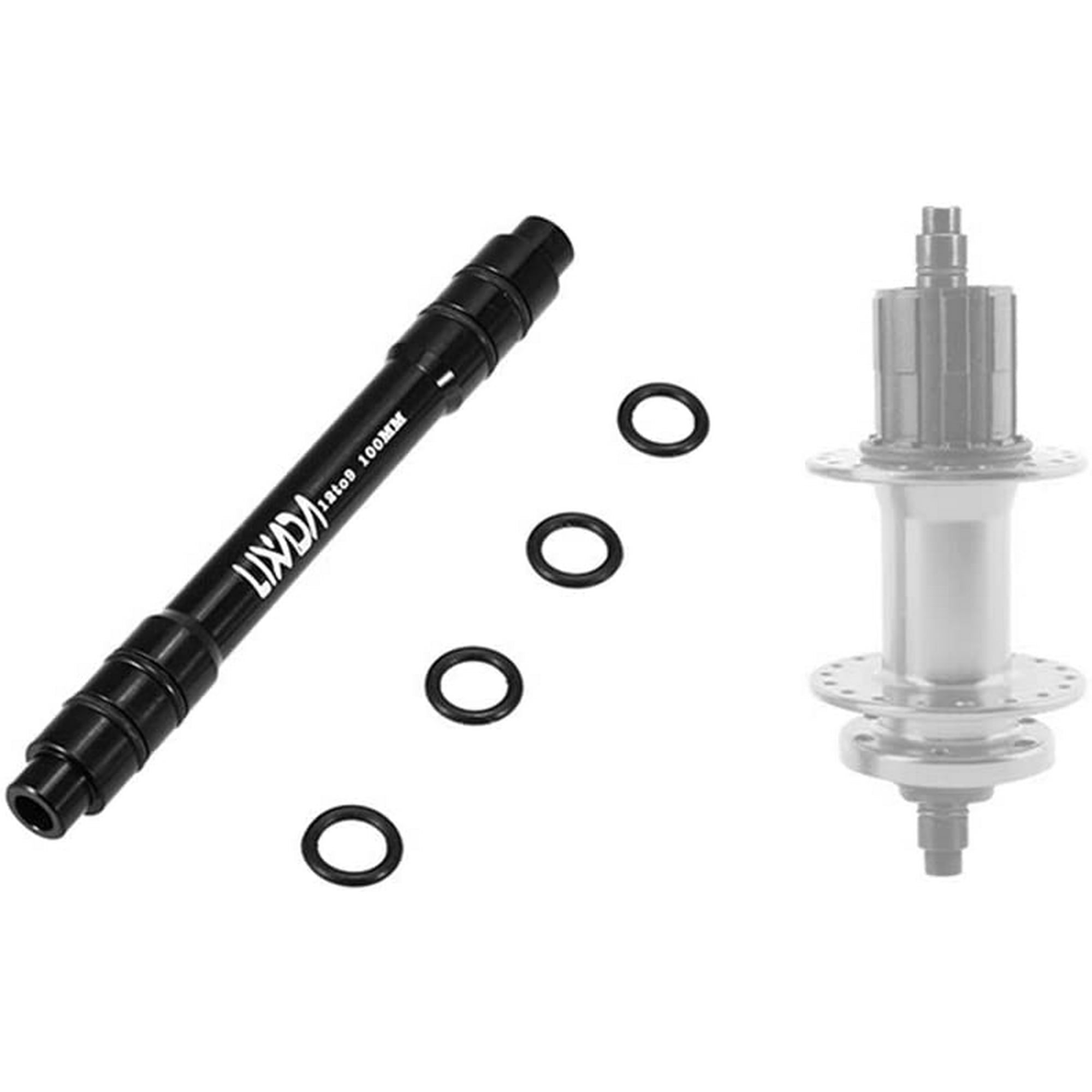 Adaptateur QR Moyeu Vélo De 12 Mm à 9 Mm Avec Bagues Anti