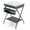 Gray, variant on Costway Baby Infant Changing Table Folding Diaper Station Nursery with Storage Black