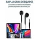 thumbnail image 2 of Audifonos Alambricos manos libres con conector de 3.5mm Color Negro, 2 of 3