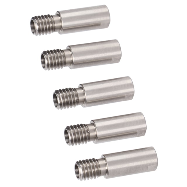 Fresado de garganta, 5 piezas de fresado con agua fría, tubo de alimentación de impresión por extrusión de garganta de acero inoxidable, uso conveniente