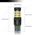 thumbnail image 2 of White/Amber 7443 7440 LED DRL Switchback Turn Signal Parking Light Bulbs Pack of 2, 2 of 9