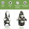 thumbnail image 3 of Uemuo Whimsical Owl On Branch for Winter Dog Hoodie Sweatshirts with Pockets Warm Dog Clothes for Small Dogs Chihuahua-Large, 3 of 8