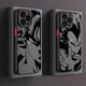 thumbnail image 2 of Funda mate para Apple iPhone 11, 15, 14 Pro Max, 13, 12 Mini, 7, 8 Plus, XR, X, XS, SE, 6, 6S, carcasa negra, hombre genial, Anime, DBZ, 2 of 5