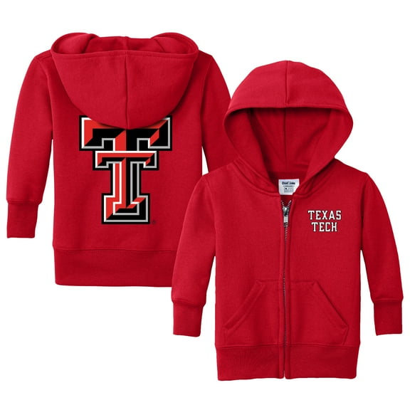 Infant Chad & Jake Red Texas Tech Red Raiders Primary Logo Full-Zip Hoodie
