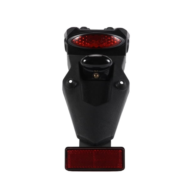 Guardabarros Trasero Universal para Motocicleta con Luz Trasera LED para Guardabarros Trasero Universal para Motocicleta con Luz Trasera LED para