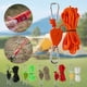 thumbnail image 3 of Apmemiss Clearance High-Reflective Guy Lines 4mm Tent Cords High-Strength Lightweight Camp Ropes with Aluminum Adjuster Tensioner for Tent, Tying Down Tarps, Camping Tent, Outdoor Packaging, 3 of 3