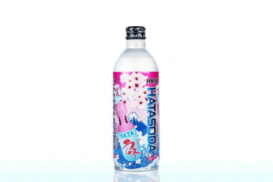 Hatakosen Grape Ramune Aluminum Bottle 500ml - Walmart.com