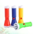 thumbnail image 4 of Miangastore Kid Flashlight Colorful Plastic LED Small Flashlight Mini Cycling Flashlight for Home Outdoor (Without Battery), 4 of 8