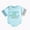 Blue, variant on Baby Clothes Daddy's Boy Mummy's World Letter Print Short Sleeve Bodysuit Loose Crewneck Summer Dailywear Boys Clothes Outfit Light Green 0-3 Months