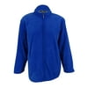 Karen Scott Womens Fleece Athletic Zip Up Jacket