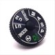 thumbnail image 5 of Replacement Top Function Mode Button with Rotating Dial for Nikon, 5 of 5