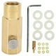 thumbnail image 1 of Adaptador de Recarga de CO2, Adaptador de Recarga de Cilindro de CO2 para Adaptador de Recipiente de Llenado Disponible para Baja Temperatura de LatóN, 1 of 9
