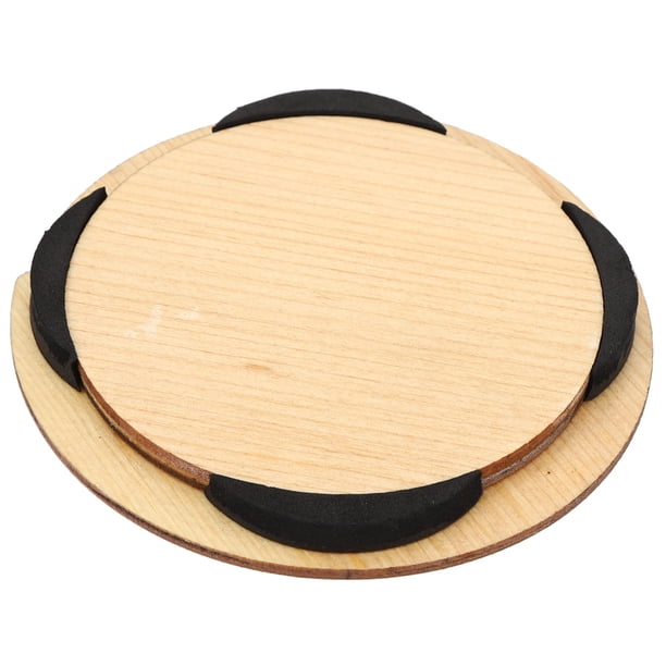 Tapa Para Agujero De Sonido De Guitarra Acústica 41'' - Madera Y Esponja, Reduce Eco, Fácil Instalación