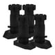 thumbnail image 1 of unbranded 4Ud Elevadores Ajustables Para Muebles Gabinetes En Plástico Negro Para Cocina Y Armarios, 1 of 6