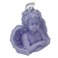 thumbnail image 4 of Vela De Aromaterapia, Vela Perfumada Ligera Exquisita Forma De ángel única Para El Hogar Para La Sala De Estar ANGGREK Púrpura, 4 of 8