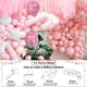 thumbnail image 3 of Un juego de cadenas de globos rosas es adecuado para bodas y otras decoraciones de cócteles., 3 of 5