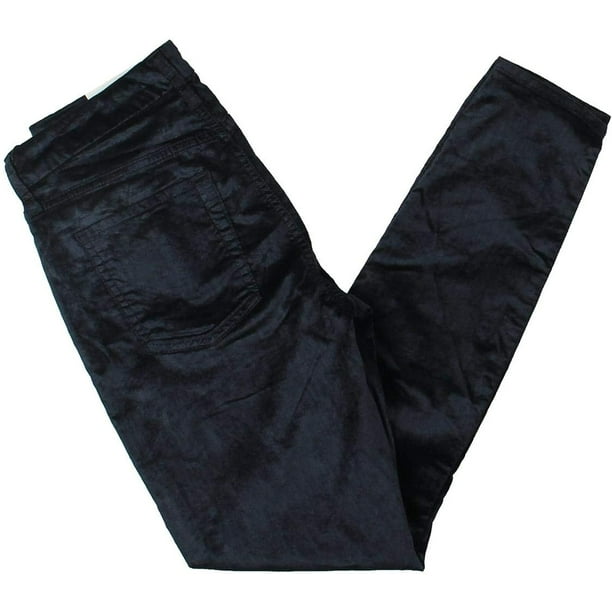 7 For All ManKind Womens Velvet Skinny Fit Jeans Blue 29 Regular