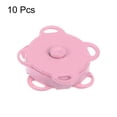 thumbnail image 3 of 10 juegos de broches magnéticos de 14 mm para ropa y bolsos, rosa, 3 of 5