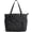 Black, variant on Crush Tote Bag for Women, 20L Puffer Work Tote with Zipper, Travel Essentials Quilted Nurse Hospital Bag