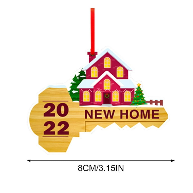 Personalized 2023 Christmas Ornament- House Ornaments Housewarming Gifts  for New House House Decor Home Decor All Roads Lead Home Christmas  Ornaments