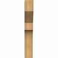 thumbnail image 2 of 4"W x 8"D x 24"H Monterey Rough Sawn Corbel, Western Red Cedar, 2 of 9