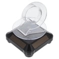 thumbnail image 1 of FOMIYES 1 Set Solar Powered Rotating Display Turntable Transparent for Counters 360 Degree Rotation, 1 of 8