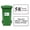 C, variant on YYKihy 4 X Wheelie Stickers Numbers For Wheelies Custom Wheelie Numbers Sticker Labels With House Number Street Name(