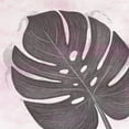thumbnail image 2 of Aesthete 20x20 Black Ornate Wood Framed with Double Matting Museum Art Print Titled - Tropical Leaf Three, 2 of 4