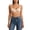 Beige, variant on Women's Push up Bra with Underwire Solid Color Adjustable Straps Seamless Comfortable Bra Khaki 40B