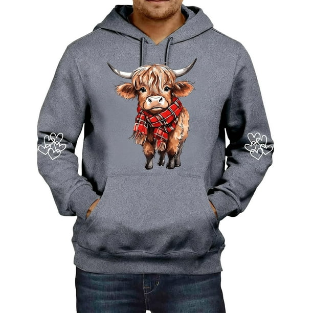 WILLBEST Sudaderas para Hombre, Sudadera Informal con Capucha, Jersey De Manga Larga, Suave, Cómoda y Ligera, Ropa De Calle, Top De Moda para Uso Diario Grande