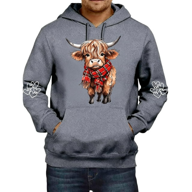 WILLBEST Sudaderas para Hombre, Sudadera Informal con Capucha, Jersey De Manga Larga, Suave, Cómoda y Ligera, Ropa De Calle, Top De Moda para Uso Diario Grande