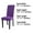 Purple, variant on Unique Bargains Stretch Spandex Chair Cover for Dining Room Sky Blue M
