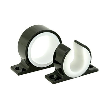 LEE S SINGLE ROD RACK SET BRIGHT BLACK