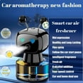 thumbnail image 3 of Smart AI Robot Car Air Freshener, Fine Mist Refillable Diffuser with 4-Level Spray & Vibration Activation, Large Capacity Long-Lasting Fragrance(Blue Ocean), 3 of 9