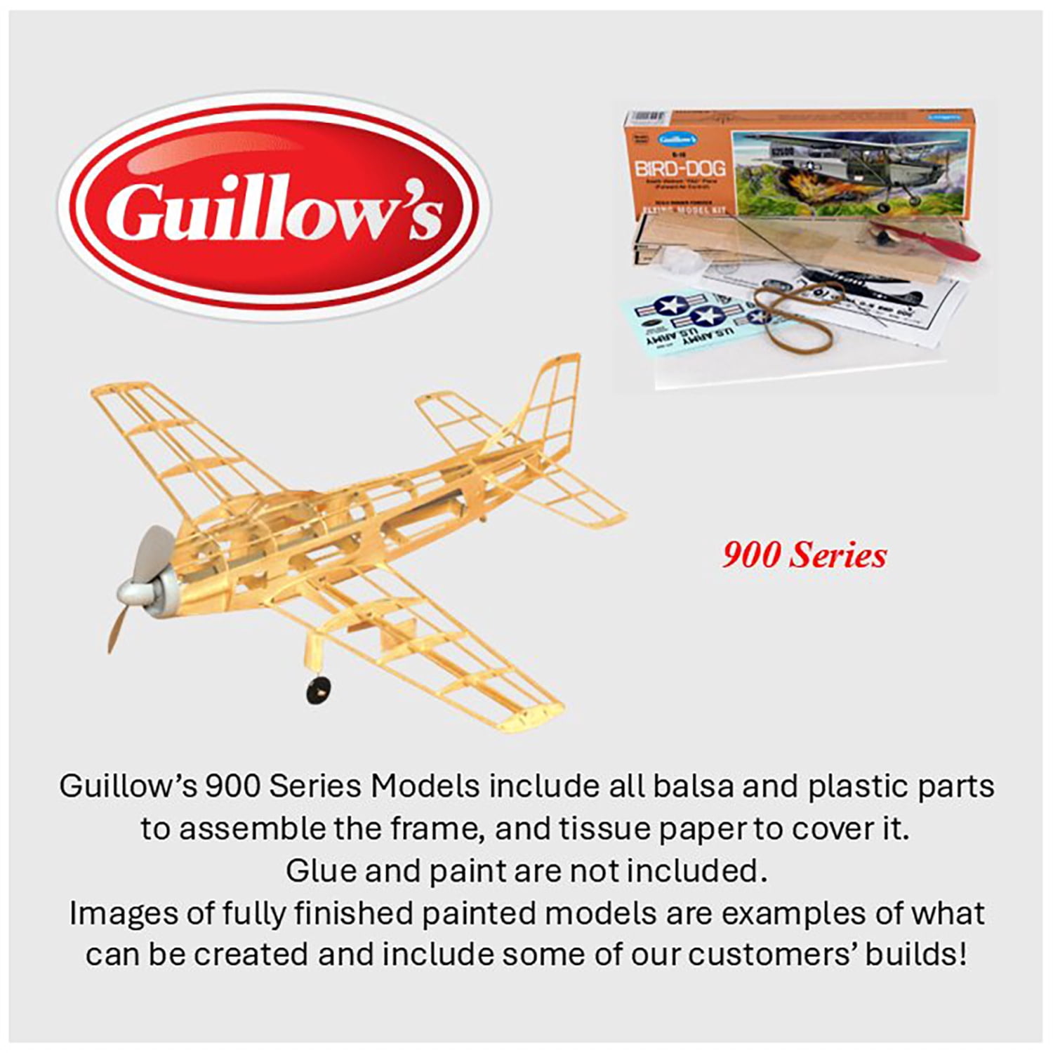 Guillow's: Flying Model Kit - DHC-1 Chipmunk - Classic Balsa Wood, DIY Plane Building, Laser-Cut Parts, Hobby Collectible, 1:24 Scale WWII Plane, 903