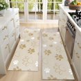 thumbnail image 4 of Kitchen Rugs Sets Of 2,Dog Paw Footprint Anti Fatigue Kitchen Mat Rugs Non Slip Washable,Decorative Kitchen Floor Mats for Kitchen,Sink,Laundry,17"X47", 4 of 5