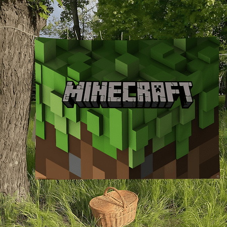 Popular Game M-Minecraft-T Retro Flags Multiple Choice Living Studio Booth Interior Decoration Banner