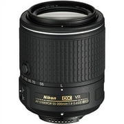 Nikon D5600 DSLR Camera with Nikon AF-P DX NIKKOR 18-55mm f/3.5-5.6G VR Lens + Nikon AF-S DX NIKKOR 55-200mm f/4-5.6G ED VR II Lens + Pixi Starter Bundle Kit