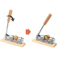 thumbnail image 4 of Base de madera de cascanueces Anwenk, resistente, para romper nueces, 4 of 7
