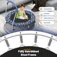 thumbnail image 3 of 36" Mini Trampoline for Kids with Handle, Toddler Trampoline, Exercise Rebounder with Foam Handle, Indoor Trampoline, Kids Mini Trampoline, Small Rebounder Trampoline for Indoor and Outdoor Use, 3 of 9