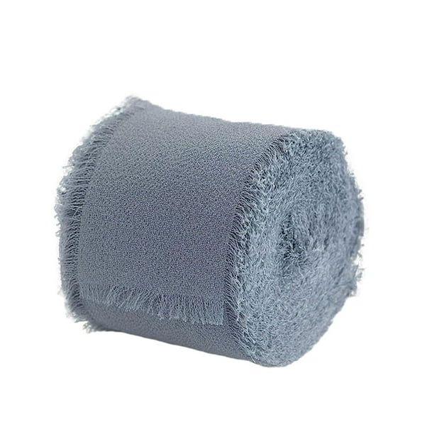 Moyic Cinta de gasa Cinta de flecos de moda para ramos de novia Cintas de cinta de gasa rasgadas a mano thin155 Type3 NO3