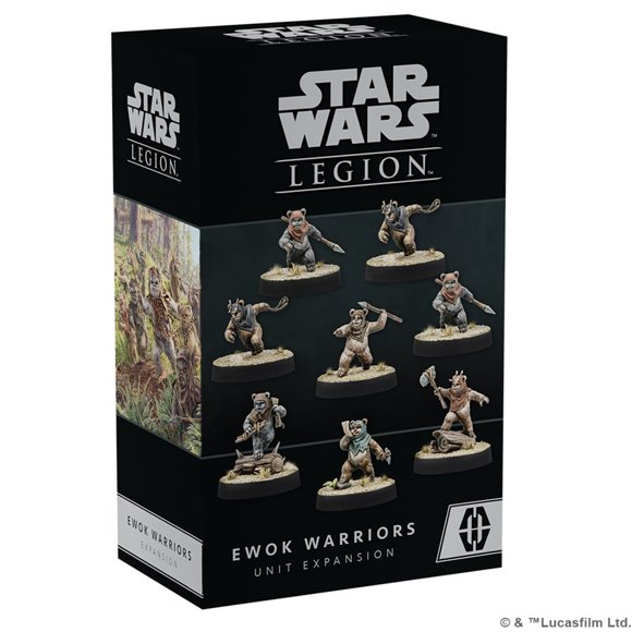 Star Wars: Legion - Ewok Warriors Unit Expansion 2 players, ages 14+, 60-120 minutes