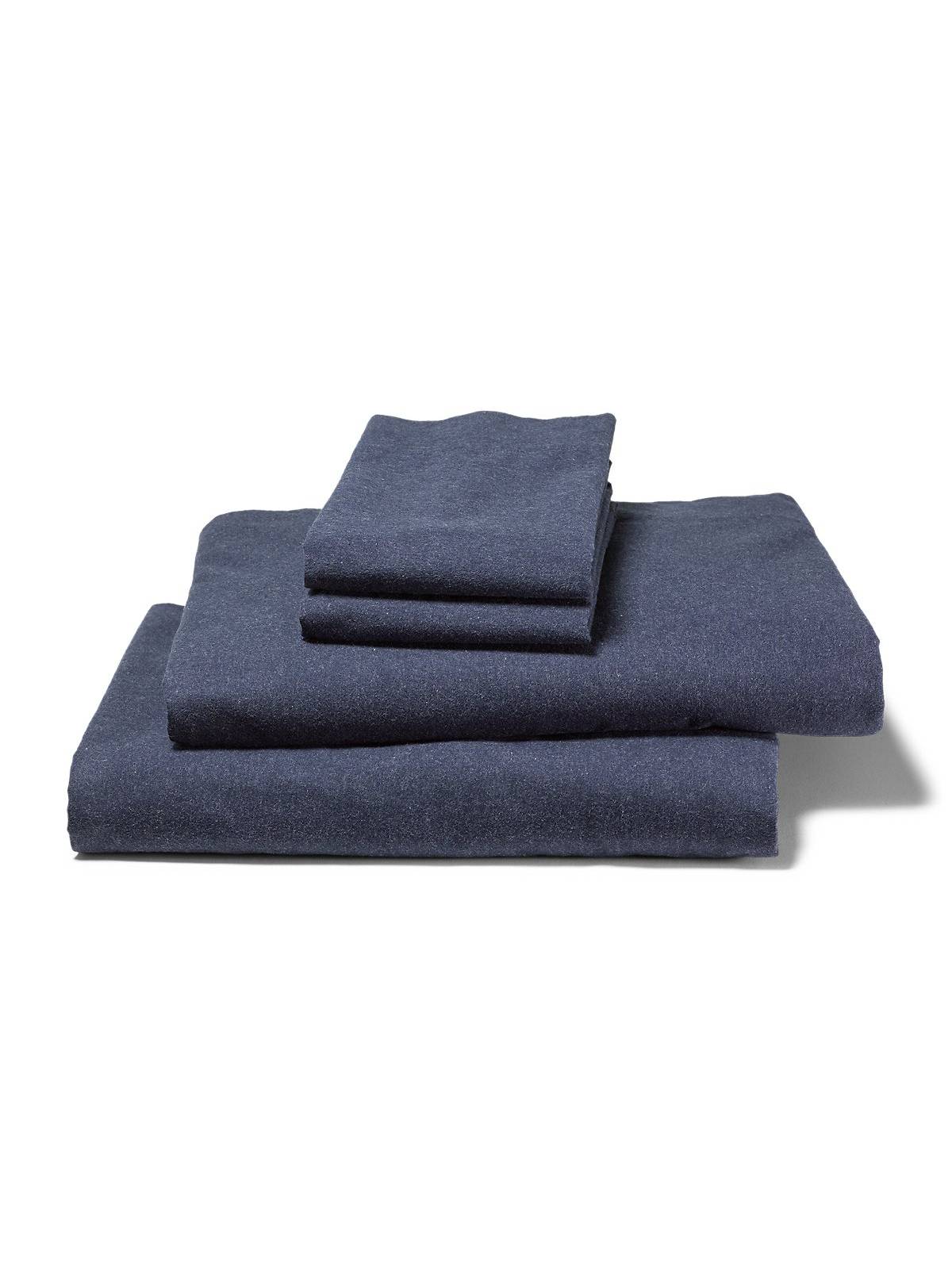 Eddie Bauer UnisexAdult Flannel Sheet Set Heather